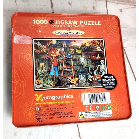 Halloween Decoration Eurographics Decorations of Halloween 1000 Pc Jigsaw Puzzle - Picture 4 of 7